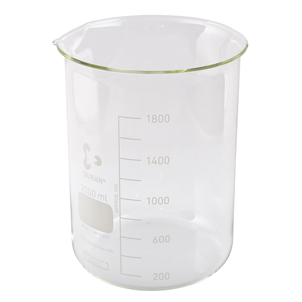 硼珪酸ガラス製ビーカー（ISOLAB）600ml 入数：10個-