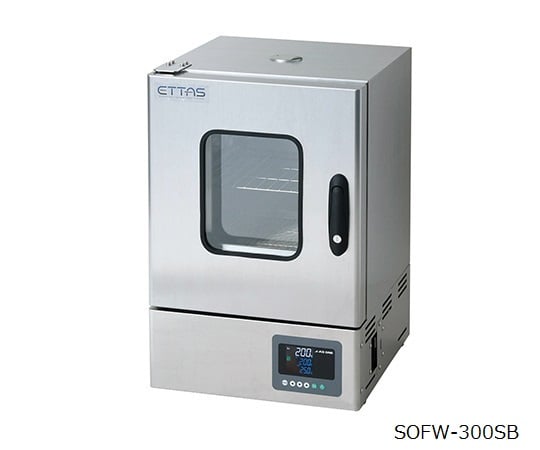 定温乾燥器（強制対流方式）　ステンレスタイプ・窓付き　左扉　SOFW-300SB