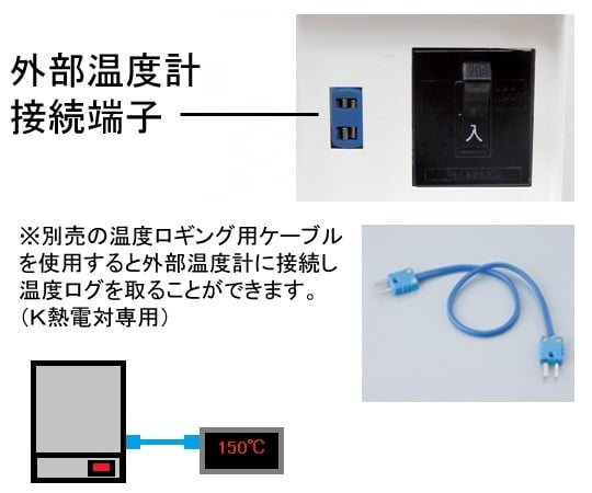 取扱を終了した商品です］ETTAS 定温乾燥器 強制対流方式(右開き扉)窓