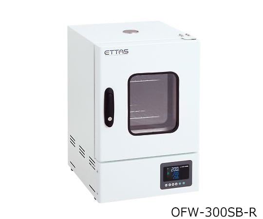 1-9000-34-22 定温乾燥器（強制対流方式） スチールタイプ・窓付き 右扉 出荷前点検検査書付 OFW-300SB-R