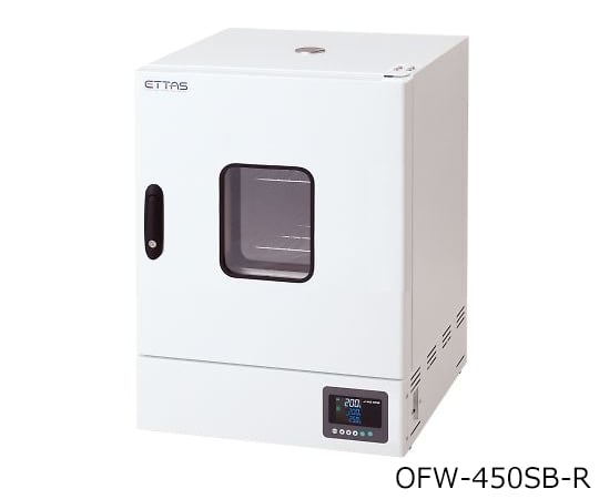 1-9000-35 定温乾燥器（強制対流方式） スチールタイプ・窓付き 右扉 OFW-450SB-R