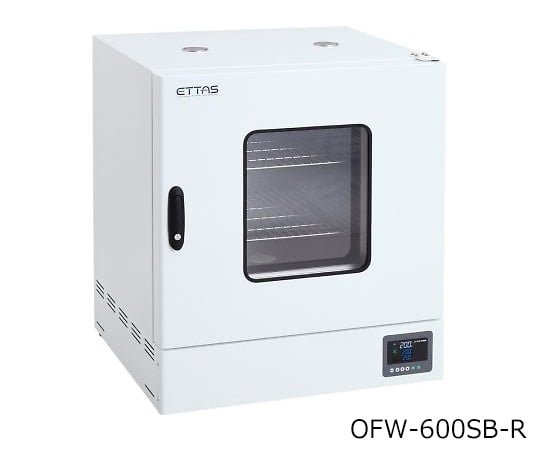 定温乾燥器（強制対流方式） スチールタイプ・窓付き 右扉 点検検査書付　OFW-600SB-R