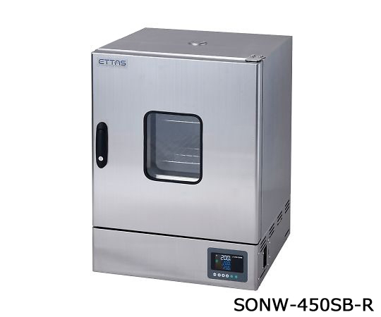 定温乾燥器（自然対流方式）　ステンレスタイプ・窓付き　右扉　SONW-450SB-R
