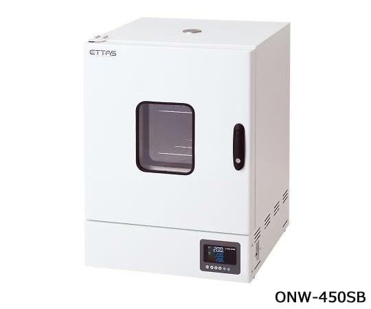 定温乾燥器（自然対流方式）　スチールタイプ・窓付き　左扉　ONW-450SB