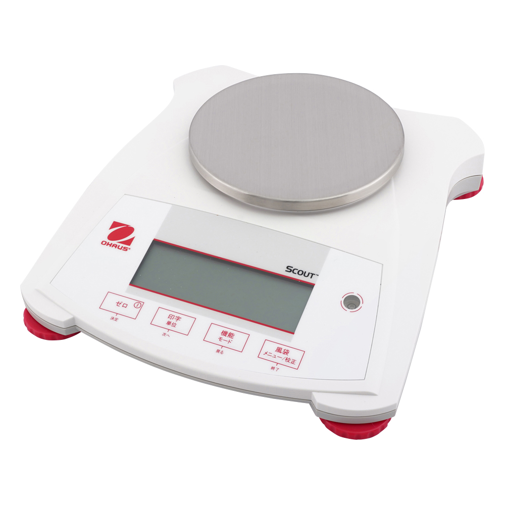 ポータブル電子天秤 φ120mm 620g 校正証明書付