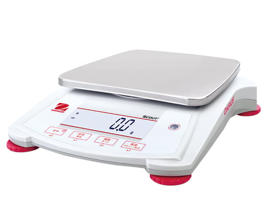 ポータブル電子天秤 170×140mm 6200g 英語版校正証明書付