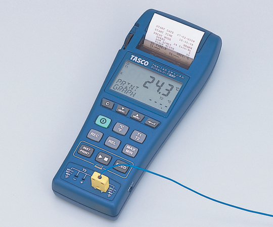1-9111-01 デジタルレコード温度計 TA410EA