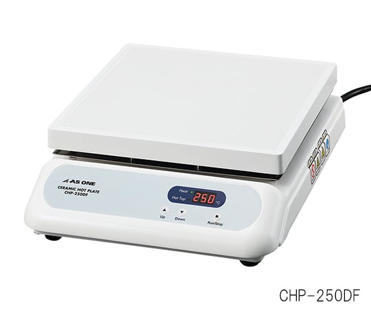 1-9387-42 セラミックホットプレート （デジタルタイプ） 550℃ 251×254mm CHP-250DF