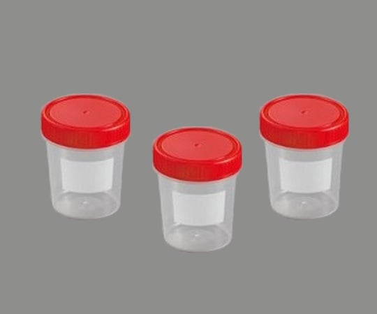 【滅菌】栄研化学1-9495-04滅菌検査用コップ１００ｍＬ（スクリュー）【1箱(1個×200袋入)】(as1-1-9495-04)