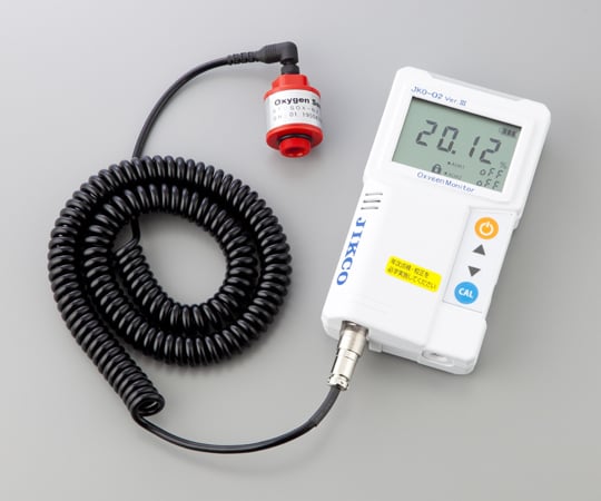 【校正対応】イチネンジコー1-9499-11低濃度酸素モニター【1台】(as1-1-9499-11)
