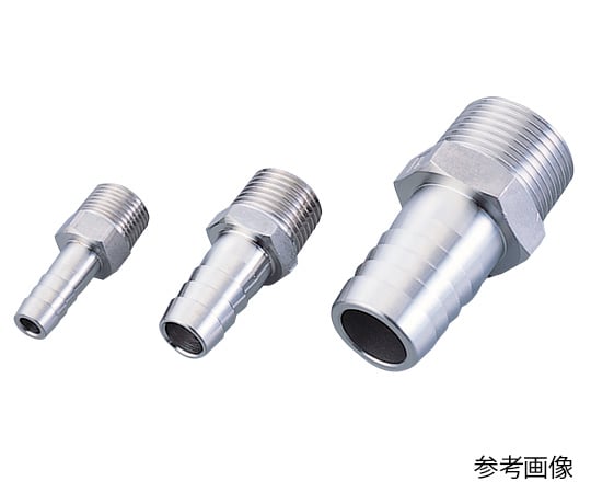 1-9542-04六角ホースニップル(ステンレス製)3/8PT-9【1個】(as1-1-9542-04)