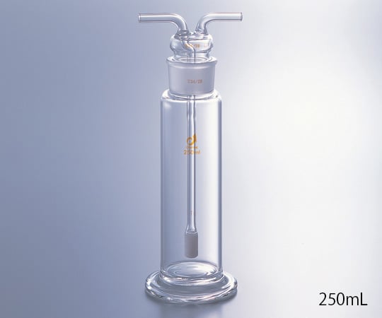 ガス洗浄瓶（棒フィルター付き）　125mL　CL0456-01-10