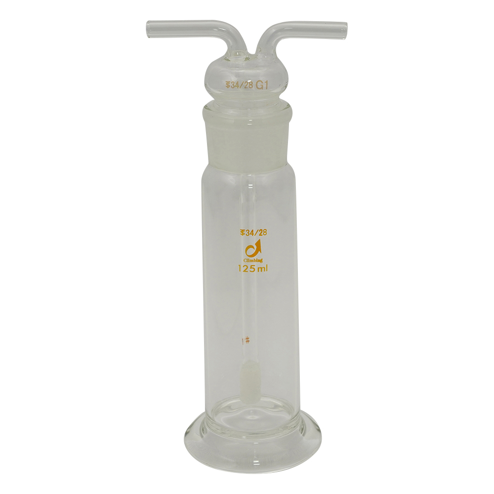 1-9543-02 ガス洗浄瓶（棒フィルター付き） 250mL CL0456-02-10 【AXEL