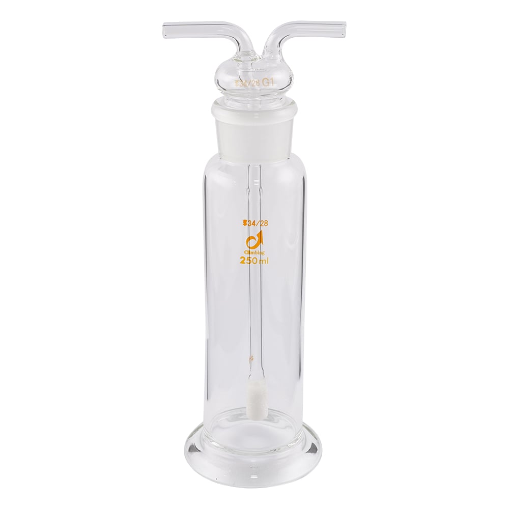 ビタミンカラーのハーモニー クライミング ガス洗浄瓶(棒フィルター付き) 250mL /1-9543-02