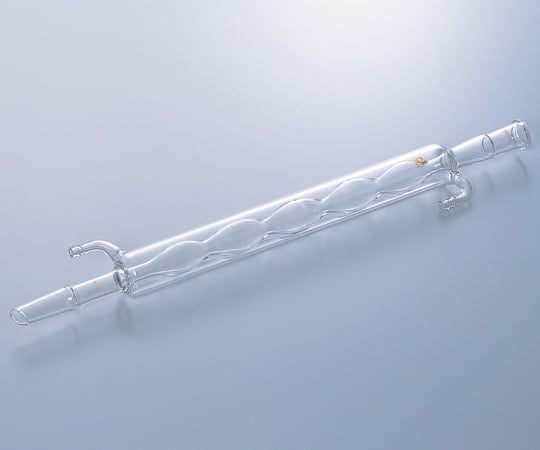 クライミング1-9548-01共通摺合球入冷却器アーリン氏タイプ透明摺合１５／２５【1本】(as1-1-9548-01)