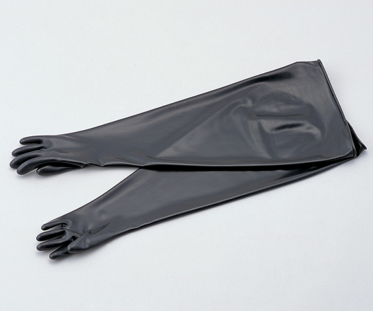 1-9607-01 ブチルゴム手袋(グローブボックス用手袋) φ150mm用 DBG-BT15/6-8.5