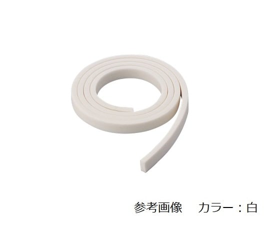 1-9674-05-01 シリコンスポンジ 白 15mm×20mm 長さ1m 【AXEL】 アズワン