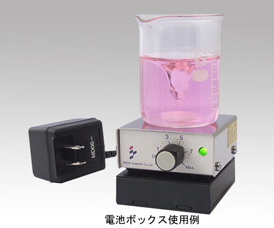 池田理化1-976-11ミニスターラー交換用電池ボックスIS-001【1個】(as1-1-976-11)