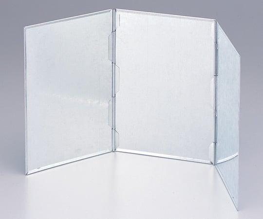 野中理化器製作所1-9837-01ガスバーナー用風防３枚折【1台】(as1-1-9837-01)