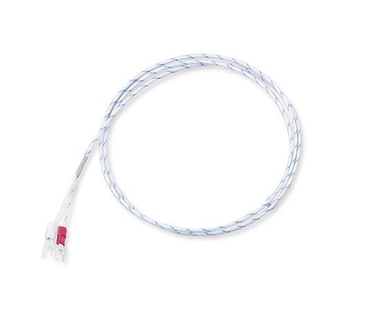 佐藤計量器製作所1-9930-09被覆熱電対（Ｋ熱電対：デュープレックス）ガラス被覆被覆Y端子5m【1本】(as1-1-9930-09)