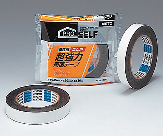 日東電工1-9973-01ゴム用超強力両面テープＪ１０００【1巻】(as1-1-9973-01)