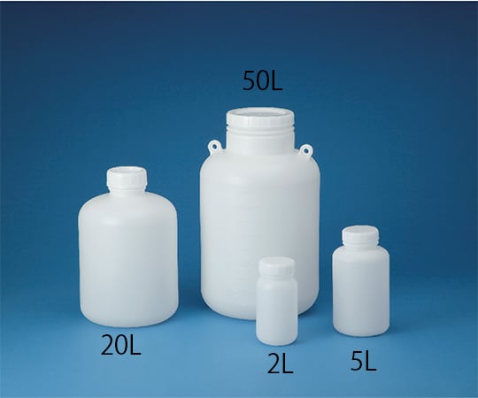 標準規格瓶 丸型広口（ナチュラル） 3L 1本 1028-10