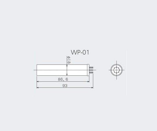 ピラニ真空計　GP-1Gケース付＋測定子WP-01　GP-1G（ケース付き）/WP-01