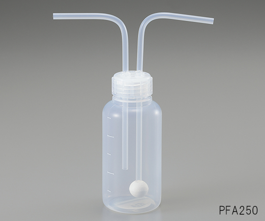 2-097-04 PFAガス洗浄瓶 PFA1000 【AXEL】 アズワン