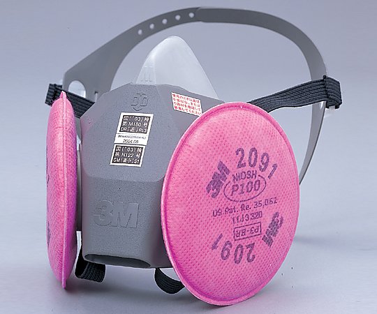 ［取扱停止］防塵防毒マスク　6000DDSR／2091RL3 Sサイズ 6000DDSR/2091-RL3