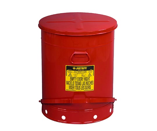 耐火ゴミ箱（オイリーウエスト缶）　J09700