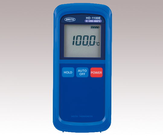 2-1082-01 ハンディタイプ温度計 ベーシック E熱電対 -200～+800℃ HD-1100E