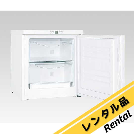 2-1122-02-69 小型冷凍庫ミニキューブ（-14～-28℃、69L） レンタル50日