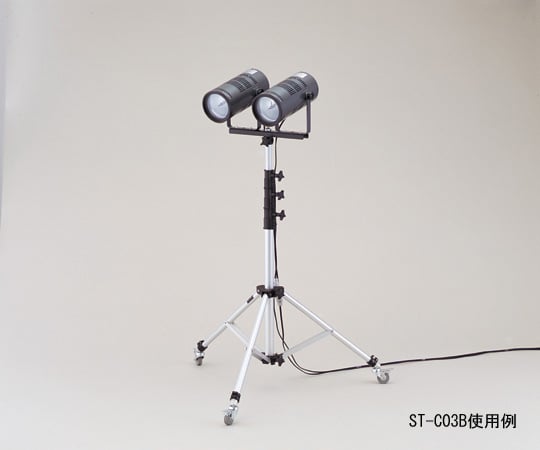 2-1181-01 人工太陽照明灯(100Wシリーズ)本体色彩評価用 透明