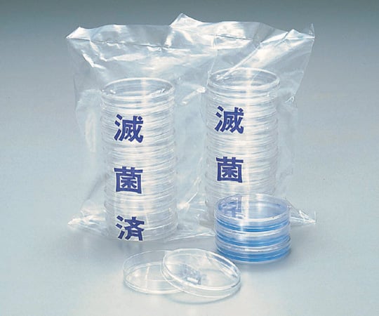 【滅菌】2-127-01スチロールシャーレーφ５２×１０ｍｍ１０枚×１袋【1袋(10枚入)】(as1-2-127-01)