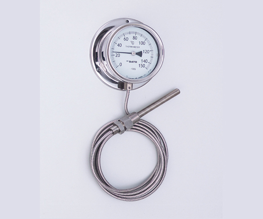 【校正対応】佐藤計量器製作所2-1336-02隔測式温度計０～５０℃【1台】(as1-2-1336-02)