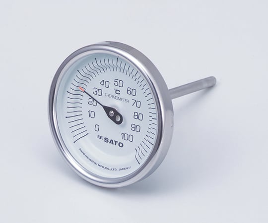 バイメタル式温度計 50 校正証明書付