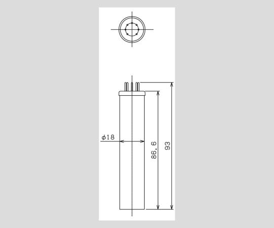 ピラニ真空計　GP-2001G＋測定子WP-01　GP-2001G/WP-01