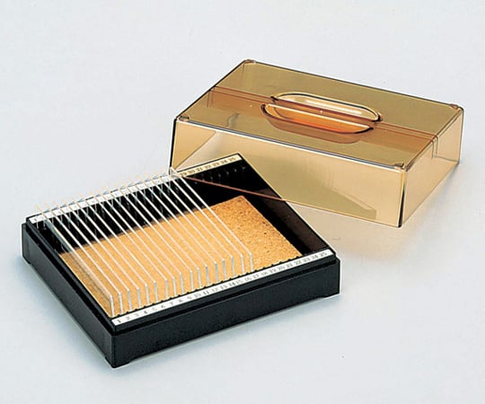 2-160-01プレパラートケースフタ付きＰＧ－Ｓ０１９３×１１３×４４ｍｍ【1個】(as1-2-160-01)