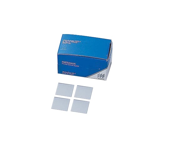 マツナミ2-176-21マツナミカバーグラス（Ｎｏ．１）３０×３０ｍｍ１０００枚入【1箱(1000枚入)】(as1-2-176-21)