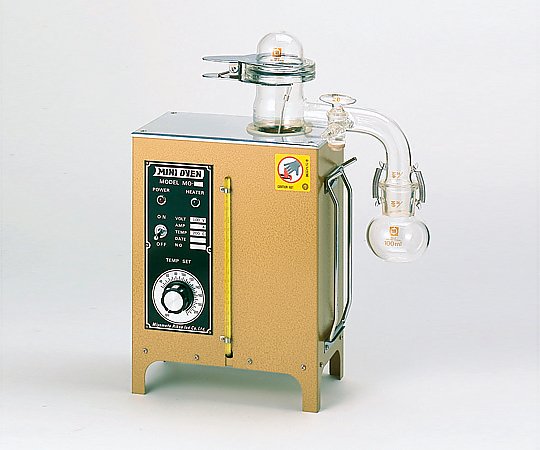 2-1889-02 ミクロ試料乾燥器(理研式) 170×120×240mm(フラスコ露出) MO-3