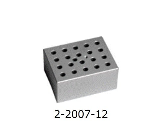 Rocker2-2007-12アルミブロック０．５mL２０穴用【1個】(as1-2-2007-12)