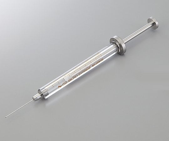 2-2096-01 ガス分析用マイクロシリンジ(61型針付き･針互換タイプ) 0.25mL MS-GAN025