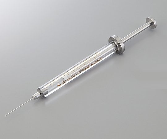 2-2096-02 ガス分析用マイクロシリンジ(61型針付き･針互換タイプ) 0.50mL MS-GAN050