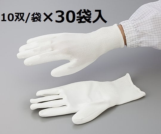 2-2131-53　アズピュア　PUクール手袋（オーバーロックタイプ）　手の平　M　10双×30セット　</div>