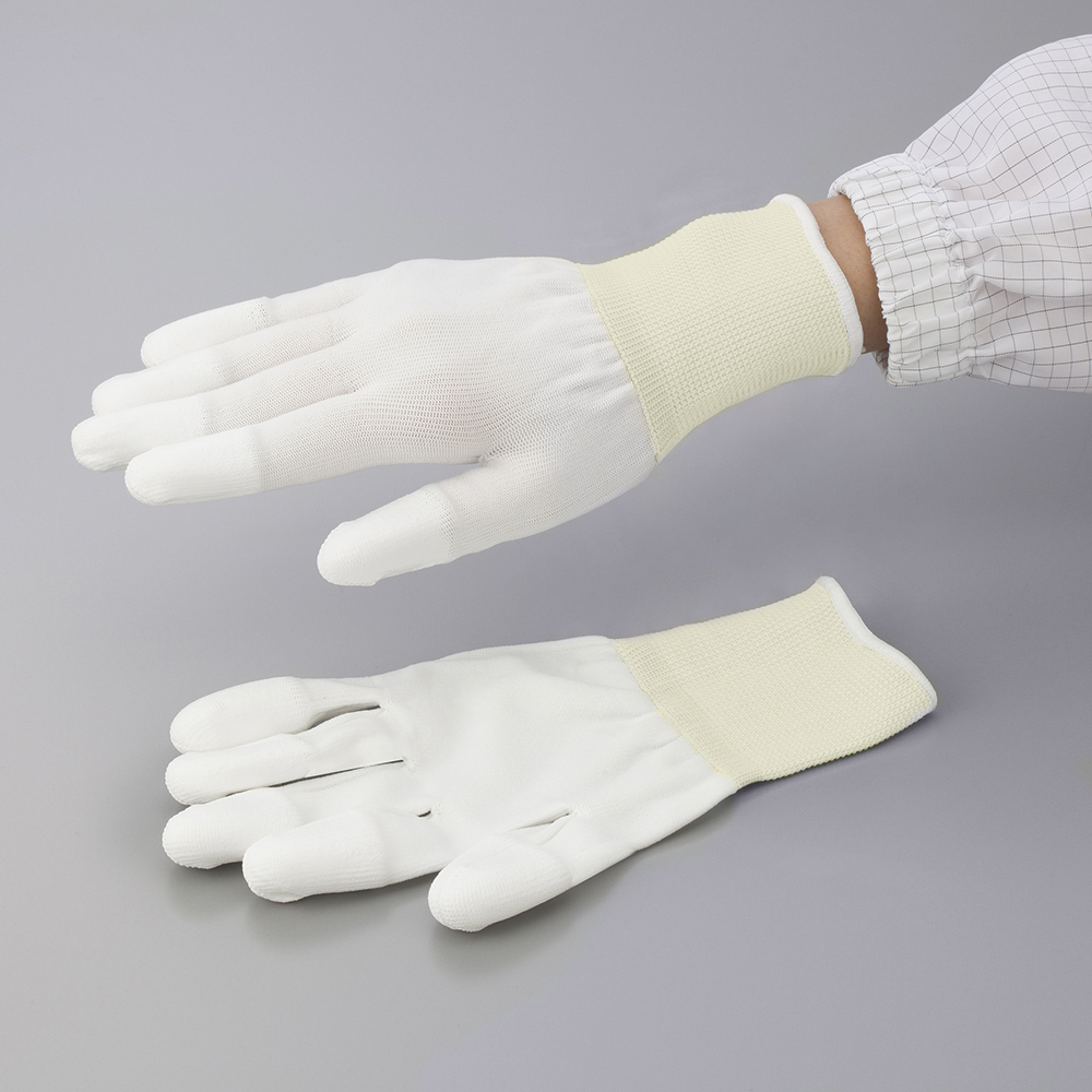 アズピュア　PUクール手袋（オーバーロックタイプ）　指先　SS　10双入