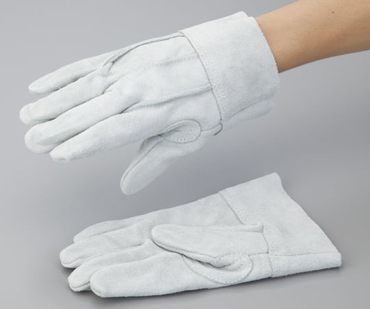 2-2381-01牛床革手袋背縫230mmM【1双】(as1-2-2381-01)
