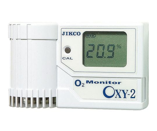 2-2589-03 酸素モニター（残留酸素濃度計） センサー一体型 OXY-2