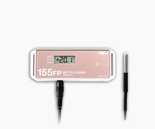 2-2665-03 NFCウォッチロガー 温度センサー内蔵・外付 KT-155FP 【AXEL