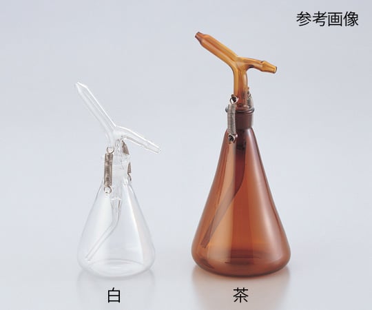 2-297-04 ガラス製噴霧器 茶30mL 4型