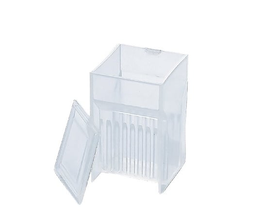 アズワン2-3028-01ＴＰＸ染色バット（ＰＭＰ製）タテ型８枚用【1個】(as1-2-3028-01)